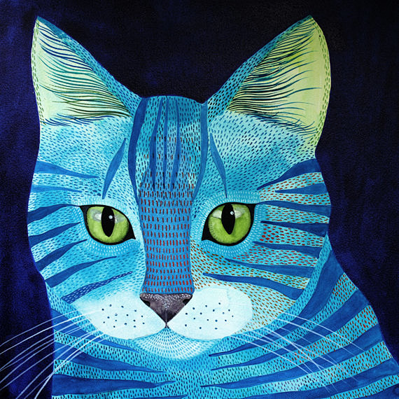 猫之绘画5500图丨动物绘画临摹参考图片...