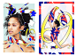 Horoscopes for Refinery 29 : Illustrations over Christine Hahn's photographs for the Refinery 29 2016 Horoscopes. 