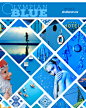 Shutterstock + Pantone Fall Color Trends 2012: Olympian Blue
