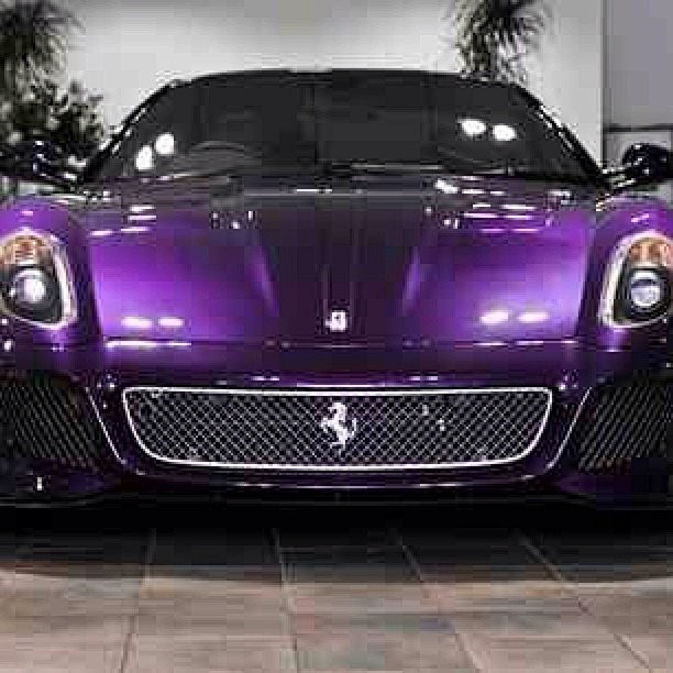 Purple Ferrari 599 G...