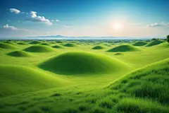 自然风光绿草摄影图