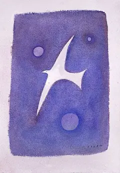 【梦幻彩虹色,暖暖的治愈系 / Jean-Michel Folon（1934-2005），比利时艺术家、插画家、画家和雕塑家 】#插画狂想# #插画灵感# ​​​​