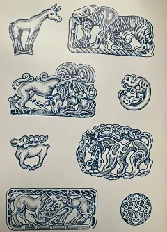 一套图带你了解蒙古兽体纹纹饰 - 小红书