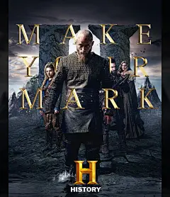 HISTORY CHANNEL: Vikings Keyart : History Channel: Vikings Keyart
