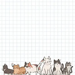 手绘可爱猫咪卡通插画插图  - 源文件下载【酷图网】手绘,可爱,猫咪,猫,喵星人,插画,插图,卡通,