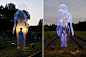 performance art meets inflated sculptures by victorine müller