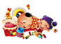 新年新春舞狮元素素材