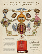 Jefferson's Bourbon, Print Ads : Illustrations for Jefferson's Bourbon print ads 