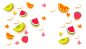 png漂浮 西瓜 水果 橘色 橙子 白云 草莓
@冒险家的旅程か★