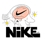 adobe design Digital Art  logo Nike photoshop sneakers sticker streetwear visual identity