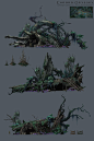 Chrono Odyssey concept art - swamp region