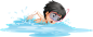 游泳 png