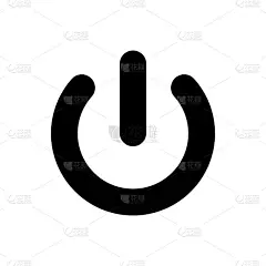 开始图标，开始按钮图标矢量插图素材-花瓣网