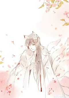 古风手绘插画 萌A公子/绘
