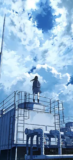 少女的征途是星辰大海
#动漫##插画##动漫壁纸# ​​​​