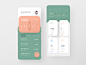 Invoice Machine / Debut  pastel flat simple. dashboard list invoice ios ux ui