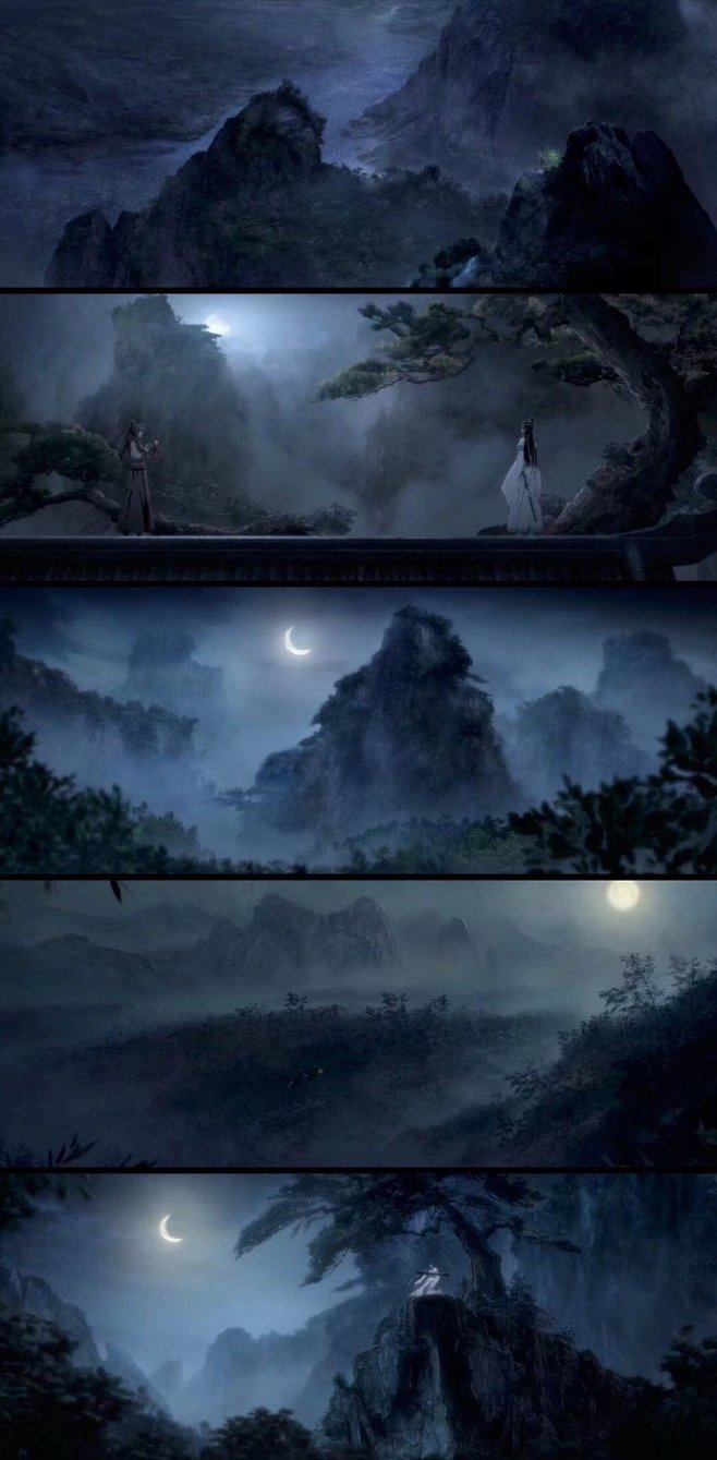 魔道祖师漫画动画里的一些名场景