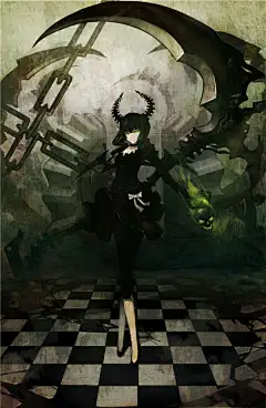 黑岩射手 榆林ACG 高清壁纸 black_rock_shooter 