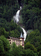 Giessbach Switzerland - The Amazing Fall -Most beautiful waterfall in the Alps.