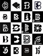 灵感采集300个字母B元素图形logo设计分享 : 灵感采集300个字母B元素图形logo设计分享 —————————————————————————— 一字母logo设计 ▂B logo设计 一英文B logo设计 ▂简洁logo设计 ▂创意lo