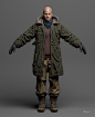 Until Dawn - Jack Fiddler, Stanislav Klabik : Jack Fiddler aka "The Stranger" aka the "Flamethrower Guy", done for Axis Animation and their "Until Dawn" game cinematic. Without fur/hair, flamethrower model provided by Axis.