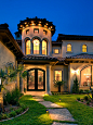 Arched Door Garden Home Design Ideas, Renovations & Photos