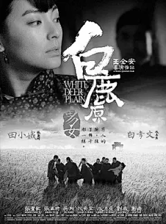 《白鹿原》人物关系海报曝光色彩浓重对比强烈