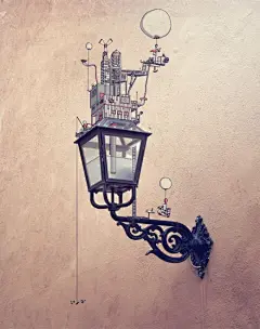 【插画摄影：描绘现实之上－II】你是否想过，在你生活中的某个角落里，坐落着一个迷你王国呢？瑞典艺术家Johan Thörnqvist （620x785）