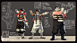 Lights, Camera, Action - Parkour Mime Crew, Kiel Whitaker : LCA is an TPS/FPS game idea where characters from different made up action movies form "crews" and duke it out using their action movie stunts, martial arts, and gunplay, along with the