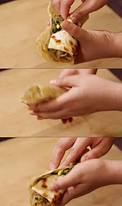 春饼春菜咬春立春视频-众图网