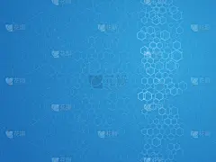 轮廓,六边形,抽象,蓝色背景,华丽的,商务,几何形状,技术,壁纸,模板
