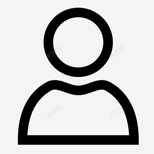 用户个人姓名图标 icon 标识 标志 UI图标 设计图片 免费下载 页面网页 平面电商 创意素材