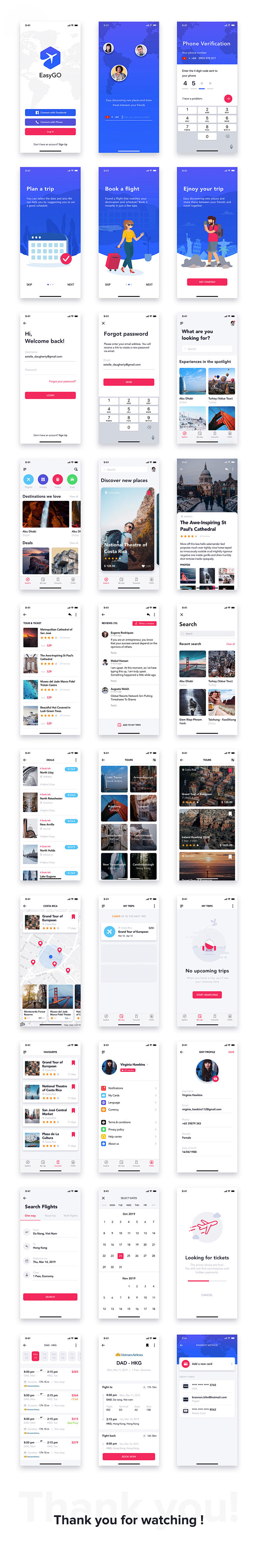 EasyGo - Travel App ...