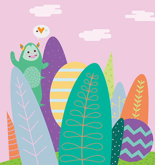 Monster in Whimsy la...