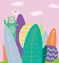 Monster in Whimsy land on Behance