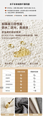 冬熊北欧现代简约轻奢羊羔绒布艺床奶油风双人棉花糖泡芙主卧大床-tmall.com天猫