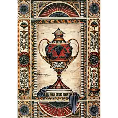 尚尚木莲 欧式美式客厅玄关客厅书房装饰画挂画竖版艺术画