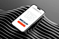 iPhone Figma app Mockup 7款金属工业风iPhone 16手机app应用ui设计作品展示效果图ps样机_格外视觉(uigui.cn)-国外高品质设计素材共享网