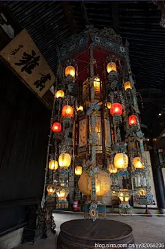 庆元宵（1）：东阳卢宅庆元宵挂古花灯