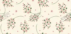 星星花 【酷图网】小碎花,星星花,线条,色块,碎花