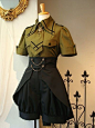 再入荷：バジリスク半袖BL[7452・M7452] Pretty Outfits, Pretty Dresses, Mode Outfits, Fashion Outfits, Moda Lolita, Kawaii Clothes, Character Outfits, Military Fashion, Aesthetic Clothes