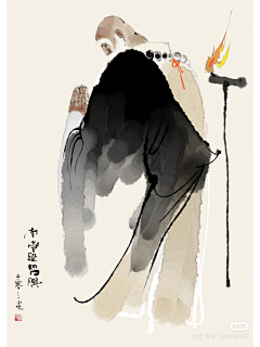 千予~采集到水墨