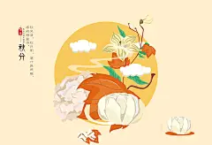 怡生（24节气中药材养生）_俊慧哦！_插画图片 - 致设计