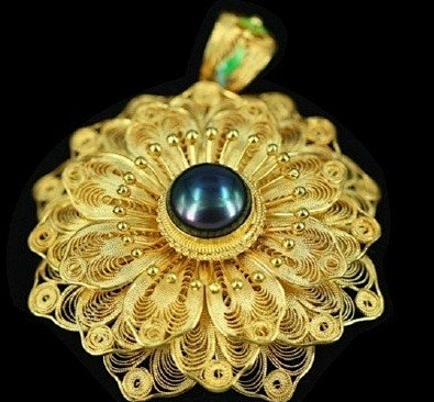 嵌玉缀翠花丝镶嵌欣赏67676767