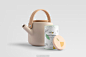 高品质茶叶品牌VI样机展示mockups贴图样机PS样机素材 – 图渲拉-高品质设计素材分享平台