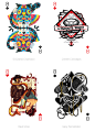 Playing Arts : From the two of clubs to the ace of spades, each card in this deck has been individually designed by one of the 54 selected international artists in their distinct style and technique.