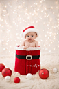 32个可爱的宝宝摄影提前庆祝圣诞节 时尚圈 展示 设计时代网-Powered by thinkdo3