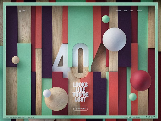 【新提醒】#网页设计# 网页设计404页...