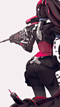 Noire, J n3 : Widowmaker's skin