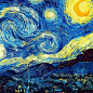 Yellow & Blue | Van Gogh ​​​​